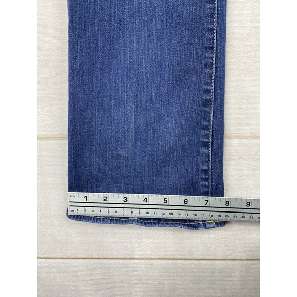 Rock & Republic Kasandra Bootcut Jeans Womens 10 Blue Mid Rise Stretch Denim - Picture 5 of 13
